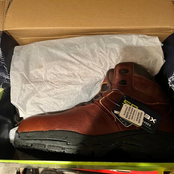 10 Pairs of Safety Toed Work Boots New (8.5 - 9.5 Size Range)